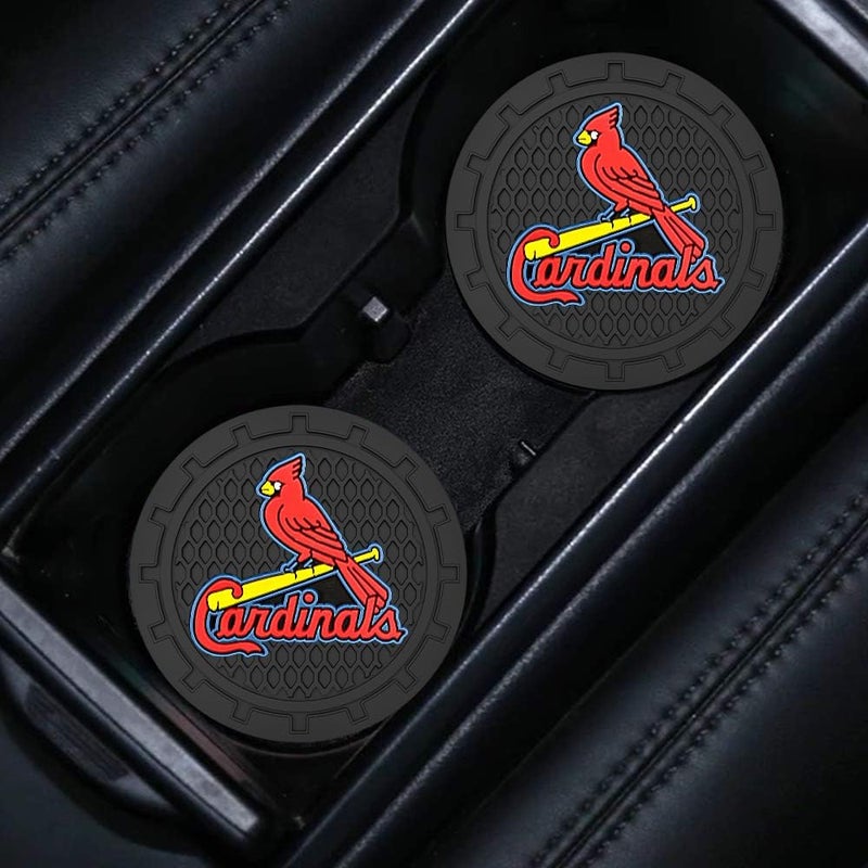 EMIJOY Car Cup Holder Coasters for Baseball Fans, Car Coasters for Car Cup Holder,Baseball Stuffs Vehicle Drink Holder Insert,Souvenir for Baseball Fans,Car Cup Mat,2.75''. - Image 5